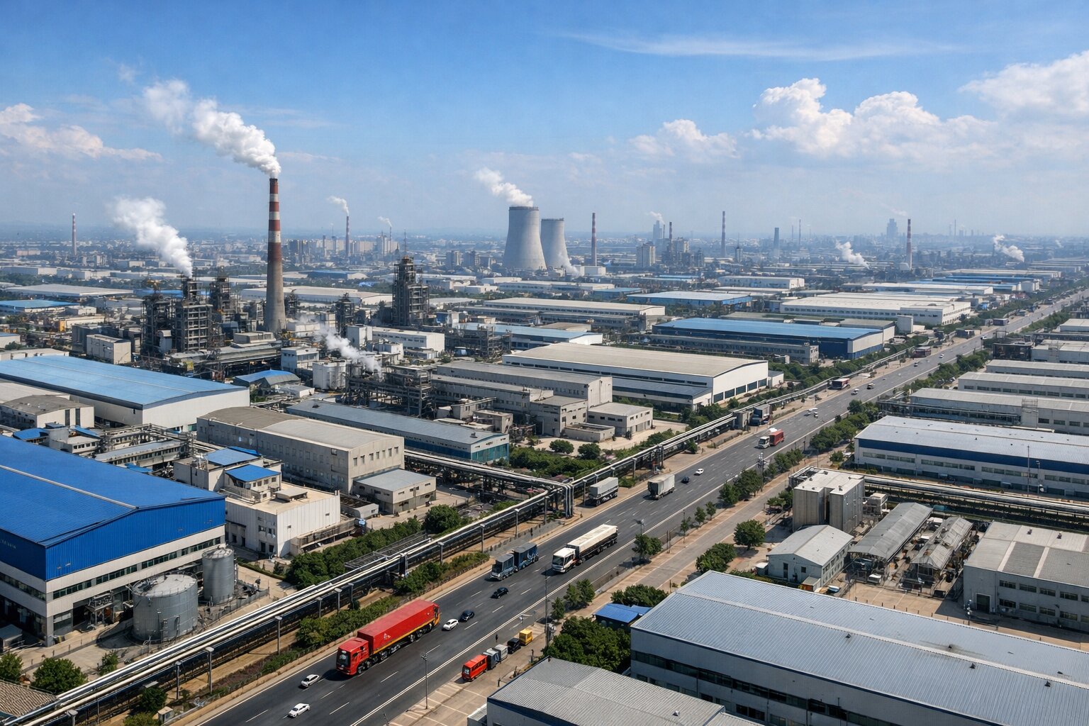 Industrial energy infrastructure